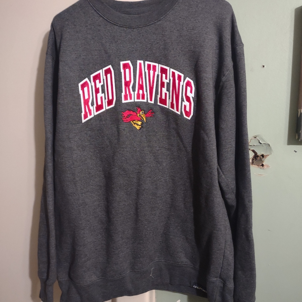 Woman's RED RAVENS Sweatshirt CI Sport‎ size Large